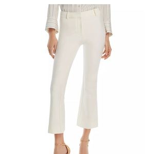 DEREK LAM 10 Crosby Cropped High Waist Flared Pants Size 4